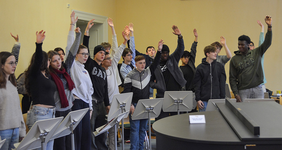 Grafik Oberstufenchor