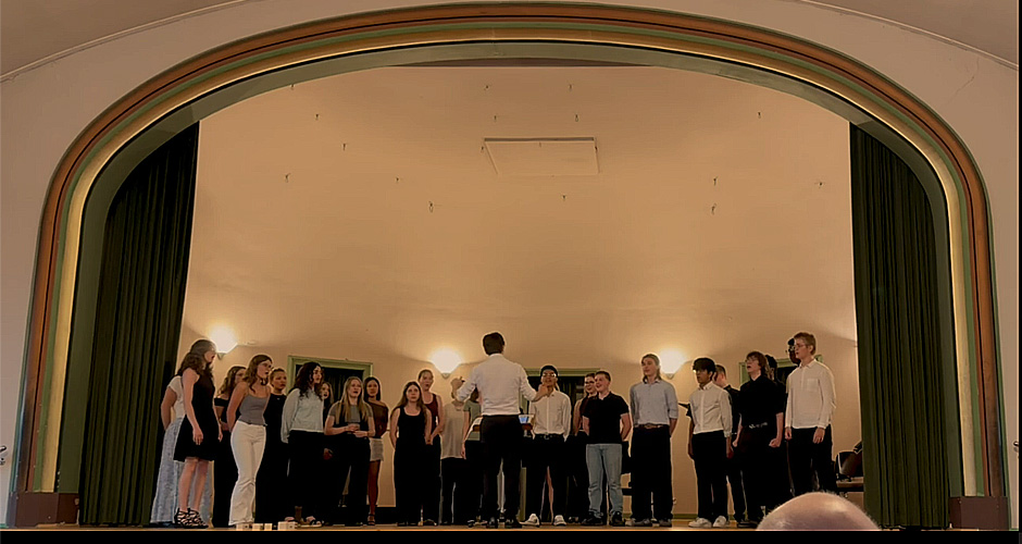Grafik Chor Konzert in Langen