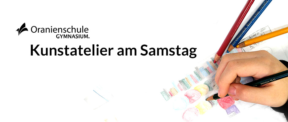 Oranienschule Wiesbaden - Banner Kunstatelier